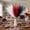 Multicolor, variant on Hovilon Independence Day Artificial Pampas Grass - 21.65 Inch Red White Blue Faux Pampas Grass Bouquet, Fluffy Polyester Plume Dried Flower Arrangement for Patriotic Festival Wedding Party Home Decor