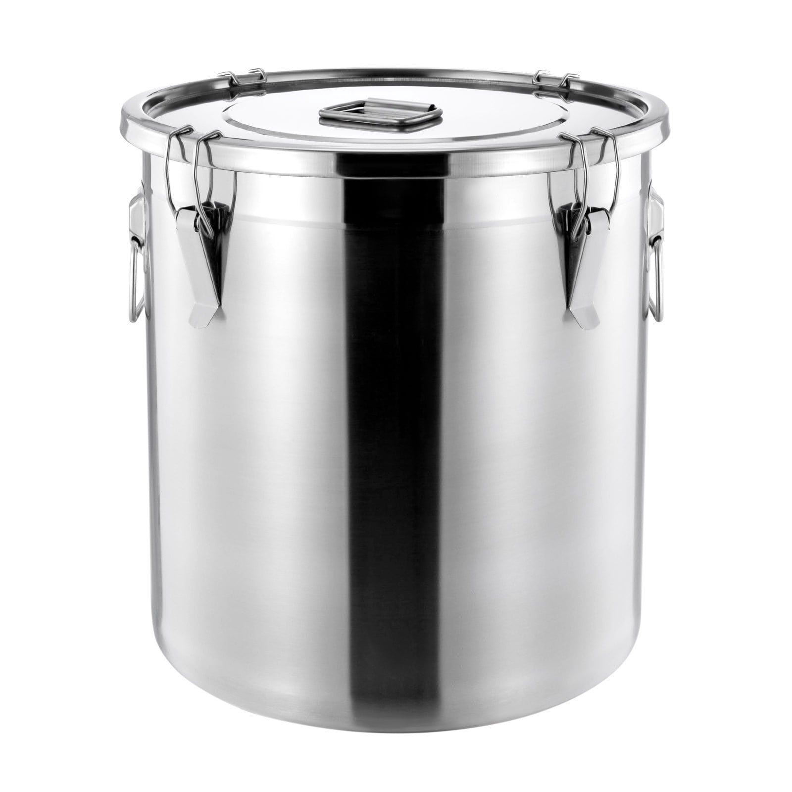 48L Stainless Steel Airtight Canister for Kitchen, Food Storage Containers, Rice Cereal Grain Container, Storage Food Flour Sugar Milk Cookie