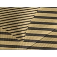 thumbnail image 4 of Ambesonne Vintage Home Quilted Bedspread Set 3 Pcs, Striped Modern, King Size, Sand Brown Chocolate, 4 of 5
