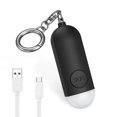 thumbnail image 1 of Personal Alarm for Women Elderly, Rechargeable(Black), 1 of 5