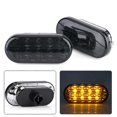 thumbnail image 1 of 1 Pair Car Amber LED Side Marker Light for Bora MK4 B5 B5.5 Black Lens, 1 of 3