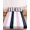 Navy blue pink, variant on King Size Fitted Sheet Set - Pink Navy Blue Striped 3 Piece Bedding Sets 16" Deep Pocket Fitted Sheet with 2 Pillowcases, Farmhouse Stripe Art Brushed Microfiber Hotel Luxury Bed Sheets