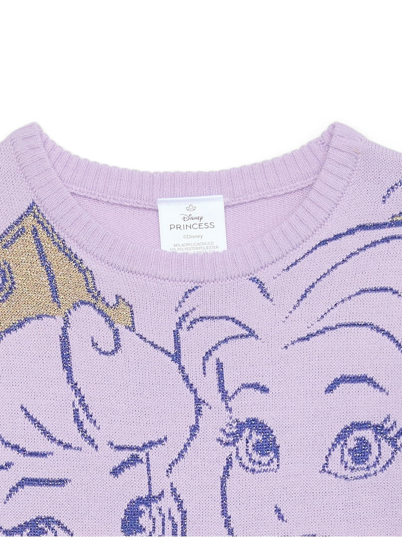 Disney Princess Toddler Girls Sweater Dress, Sizes 12 Months-5T