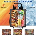 thumbnail image 5 of Insulated Backpack Cooler, DIDADI 600D Leakproof & Waterproof Soft Cooler Bag with Multi-Compartments for Picnic Hiking Lunch (24 Cans), 5 of 8