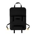 thumbnail image 1 of Riwesomey Asiento de coche para colgar en la parte trasera, soporte multibolsillo, bolsa de red, organizador, bolsa de viaje de almacenamiento Ventana automotriz Negro, 1 of 1