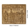 thumbnail image 2 of ZZHZGZ Clearance Sale Ancient Murals and Hieroglyphs Pad Rubber Base Computer Games Pad Notebook Computer Use., 2 of 3