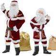 thumbnail image 1 of Disfraz de Navidad para adultos Disfraz de Navidad para niños Disfraz de cosplay de Navidad Disfraz de actuación de Papá Noel, 1 of 2