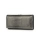 thumbnail image 1 of Qarigey Cartera larga de cuero con cierre de cremallera, bolsillo para monedas, monedero para almacenamiento de dinero, tarjetero de crédito y Carteras Plata, 1 of 6