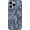 Blue, variant on for iPhone 16 Pro Max Case,Pleated Water Ripple Chrome Wave Pattern Soft Phone Case (Silver)