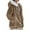 Kaki, variante sur Innerwin Manteau Ouvert Femme Cardigan à Capuche Hiver Couleur Unie Chaud Veste en Molleton Duveteux Rouge 5TG