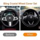 thumbnail image 5 of Juego de fundas universales para volante de coche con anilla de arranque para cinturón de seguridad, 5 of 5