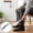 Silver, variant on Hook Shaped Stainless Steel Small Shoehorn Portable Mini Shoe Helper for Easy Shoe Wearing Durable Silver Metal Shoe Horn for Home Entryway Daily Family Use Silver (1Pcs)