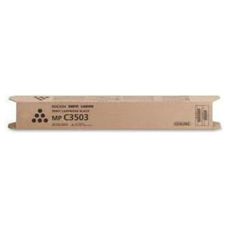 UPC: 0708562025768 | RICOH BLACK TONER CARTRIDGE FOR USE IN MPC3003 MPC3004 MPC3004EX MPC3503 MPC3504