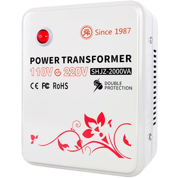 Convertidor de voltaje SUNSHUN 2000W Step Up 110V a 220V