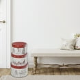 thumbnail image 2 of Round Nesting Boxes (Winter Scene) (Set Of 3), 2 of 3