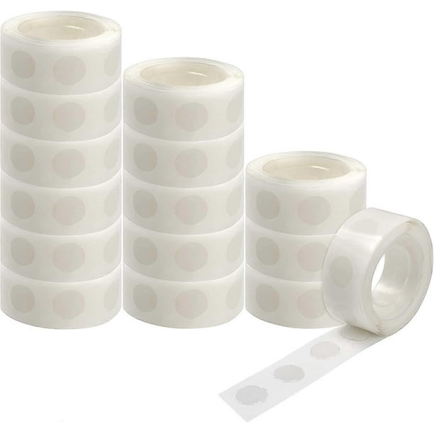 2500pcs Glue Point Clear Balloon Glue Removable Adhesive Dots Double Sided Dots of Glue Tape for Balloons Party or Wedding Decoration