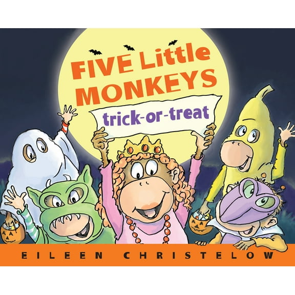 Five Little Monkeys Story Five Little Monkeys Trick-Or-Treat, (Hardcover)