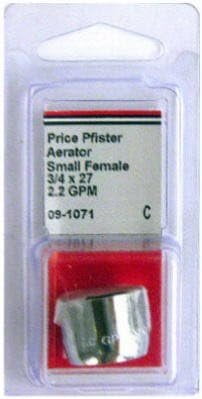 Larsen Supply #09-1071 3/4x27 Chrome Aerator