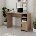 thumbnail image 3 of Pemberly Row Desk with Engineered Wood in Summer Oak Finish, 3 of 5