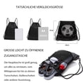 thumbnail image 2 of Bolsa de fútbol para adolescentes, mochila de fútbol, bolsa de gimnasio, mochila con cordón, fútbol y bolsas para baloncesto, voleibol, béisbol con bolsillo de malla para pelota, 2 of 5