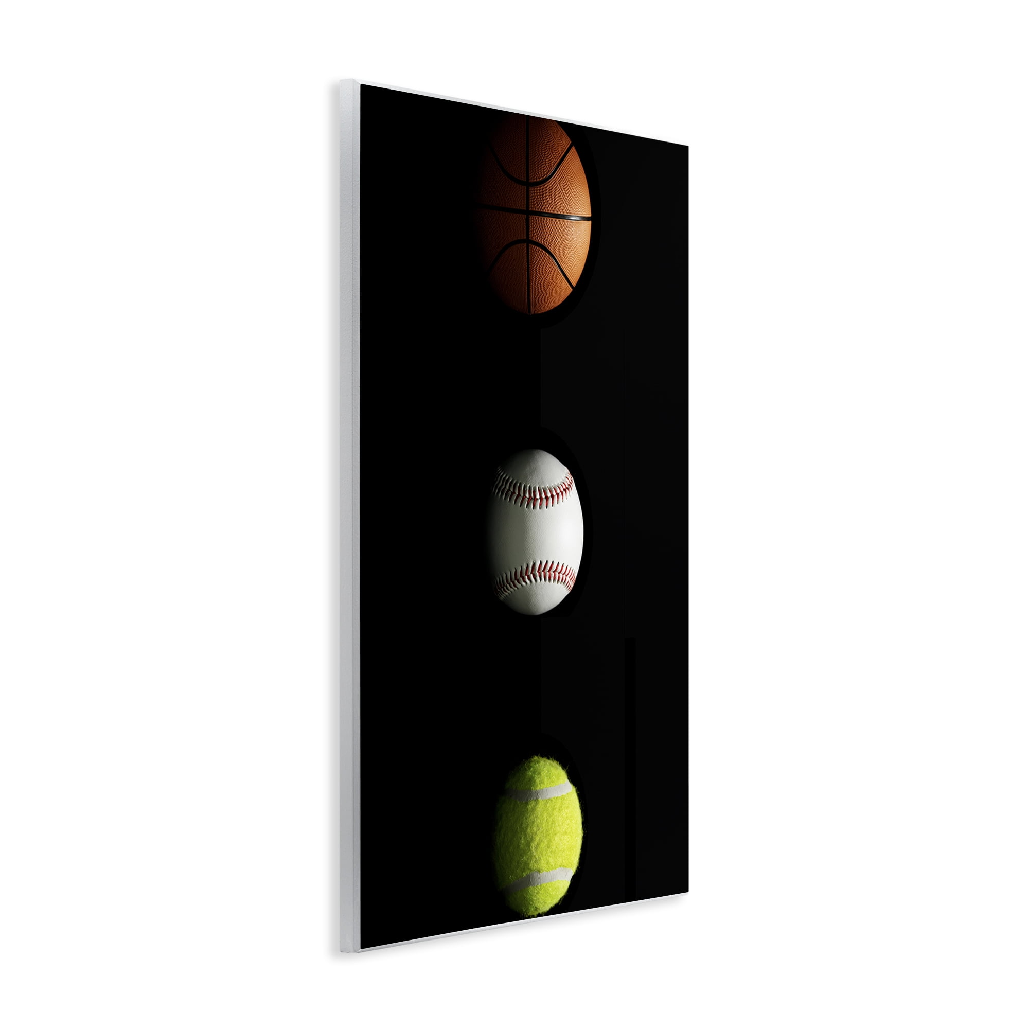 Stupell Industries Sports Balls Spotlight Wall Plaque Art, design by Jesse Keith