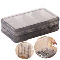 thumbnail image 1 of Coofit Craft Keeper 10 Compartments Dual Layer Embellishment Organizer Jewelry Box, 1 of 10