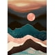 thumbnail image 1 of Kit de montaña de pintura de diamantes, kits de arte de diamantes para adultos, pintura de paisaje abstracto con diamantes redondos para regalo, decoración de pared (12 x 16 pulgadas) (montaña) Namotu CZJP-HY72-3, 1 of 7