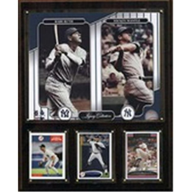 CandICollectables 1215NYYRMLEG MLB 12 x 15 in. Manteau-Ruth Plaque de Collection Yarkees Legacy