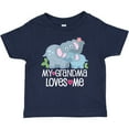 thumbnail image 3 of Inktastic My Grandma Loves Me Baby Boys or Girls Baby T-Shirt, 3 of 5
