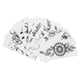 thumbnail image 3 of 20 Sheets Full Arm Tattoos Stickers Waterproof Temporary Flower Tattoos, 3 of 3