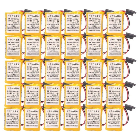 30 Pcs Replacement Battery for GE BR-AGCF2W A06B-6093-K001 A98L-0031-0011 L Fanuc A98L-0031-0011 L