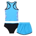 thumbnail image 4 of MSemis Kids Girls 3Pcs UPF 50+ Sun Protection Tankini Swimwear, 4 of 4