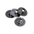 thumbnail image 1 of BAL RV Trailer Stabilizer Jack Stand Pad 23035 Provides A Firm Footing On Loose Ground; 1000 Pound Capacity; 6 Inch Diameter; Set Of 4; With Bolts, 1 of 4