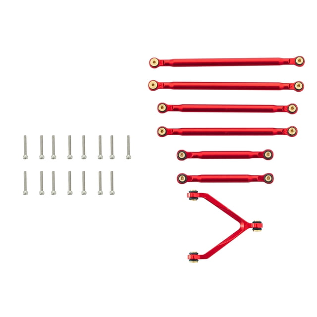 Eslabones de Aleación de Aluminio Perfecl 133mm para Axial SCX24 90081 RC