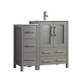 thumbnail image 3 of Vanity Art VA3024-36G 36 in. Single Sink Bathroom Vanity Set, Gray, 3 of 5