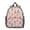 Princess and Dress, variant on Princess and Ballerina Pink Pattern Backpack for School, Cute School Bag with Adjustable Shoulder Straps and Padded Back, 13.8"x11.4"x6"