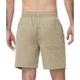 thumbnail image 2 of Men's Athletic Shorts with Zipper Pockets Lightweight Drawstring Stretch for Workout Gym Basketball 30-42, 2 of 7