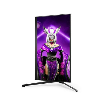 AOC - AG324UX 31.5" LCD 4K UHD Gaming Monitor - Black/Red
