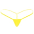 thumbnail image 3 of Blmnix Sexy Panties Woman Underwear G String Thongs Hipster Panties Underwear Yellow Women Underwear Cotton,Free Size, 3 of 4