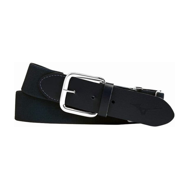 Mizuno Boys Baseball Belt Black Youth OSFM EE. UU.