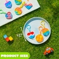 thumbnail image 2 of Joyfy 30 Pack Mix Pop Fidget Keychain, Mini Fidget Toys Bulk Party Favors for Kids, Goodie Bag Stuffers for Classroom Prizes Sensory Toy, 2 of 8