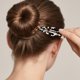 thumbnail image 5 of Horquillas para el pelo, horquillas elegantes para recogidos, mecanismo de bloqueo francés de doble muesca, horquillas que se sueltan, 5 of 6