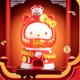thumbnail image 3 of Sanrio New Spot Goods La maravillosa máquina para torcer huevos Damo de la familia, un lindo y hermoso adorno de perro Kuromi Pacha, 3 of 5