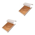 thumbnail image 4 of Matsuzay Papel de hoja de aluminio de 100 Uds., papeles dorados brillantes impermeables, decoración exquisita para pasteles y comidas, Oro rosa 2Conjunto, 4 of 6