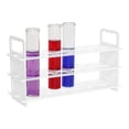 thumbnail image 2 of Test Tube Rack - 18mm x 12 Tube Capacity - Polypropylene Plastic - Autoclavable - Eisco Labs, 2 of 3