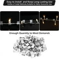 thumbnail image 6 of 100PC Christmas Lights Gutter Hooks Galvanized Holiday Roof Light Clips B, 6 of 8