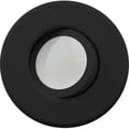 thumbnail image 1 of Nicor Lighting DLG56-10-120-3K-BK 5-6 Po. Rétroéclairage LED à Cardan, 1 of 1