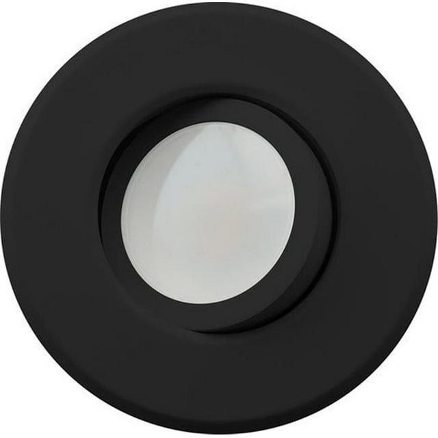 Nicor Lighting DLG56-10-120-3K-BK 5-6 Po. Rétroéclairage LED à Cardan