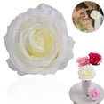 thumbnail image 2 of Artificial Flower Heads, Faux Rose Blooms for Diy Wedding Bouquets, Bulk Fake Flowers for Centerpieces Table Decor Wreath Making Crafts, 1 Flower Head, 2 of 8