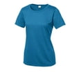 thumbnail image 5 of Sport-Tek Scoop Neck Tee (LST360) Blue Wake Heather, 2XL, 5 of 6